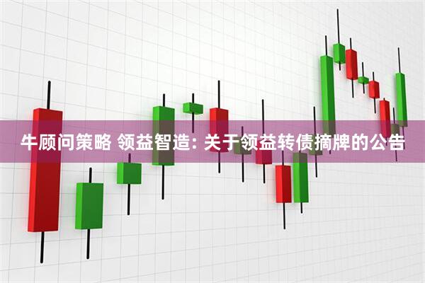 牛顾问策略 领益智造: 关于领益转债摘牌的公告