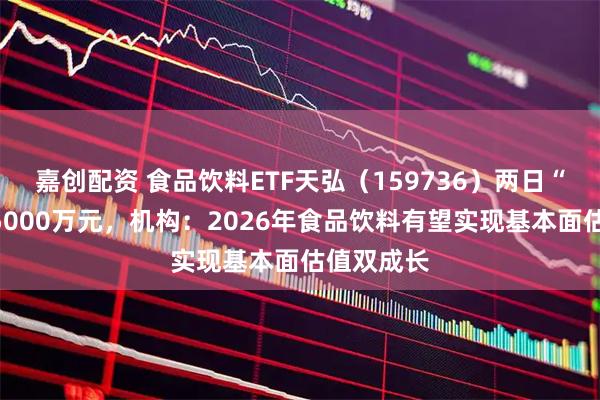 嘉创配资 食品饮料ETF天弘（159736）两日“吸金”超5000万元，机构：2026年食品饮料有望实现基本面估值双成长